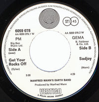 Manfred Mann's Earth Band : Get Your Rocks Off (7")