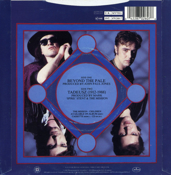 The Mission : Beyond The Pale (7", Single, Sil)