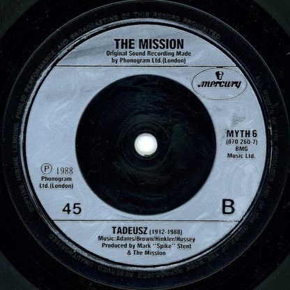 The Mission : Beyond The Pale (7", Single, Sil)