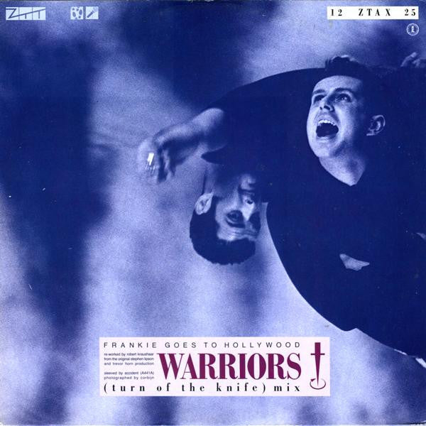Frankie Goes To Hollywood : Warriors (Turn Of The Knife Mix) (12", Single, Ltd)