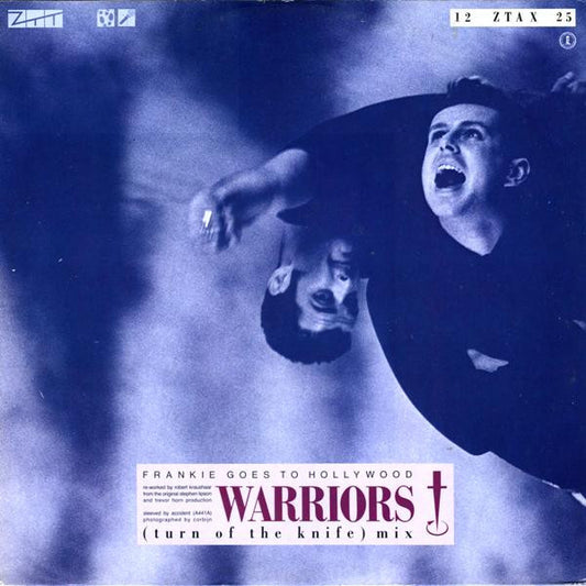 Frankie Goes To Hollywood : Warriors (Turn Of The Knife Mix) (12", Single, Ltd)