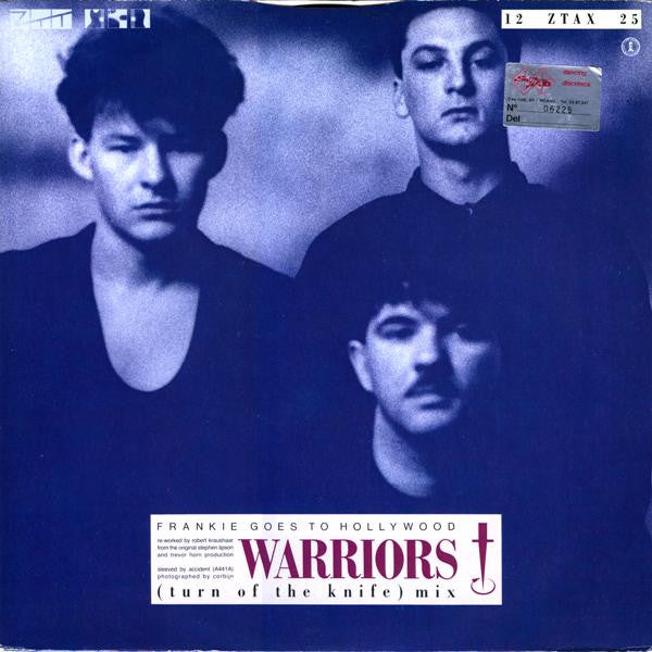 Frankie Goes To Hollywood : Warriors (Turn Of The Knife Mix) (12", Single, Ltd)