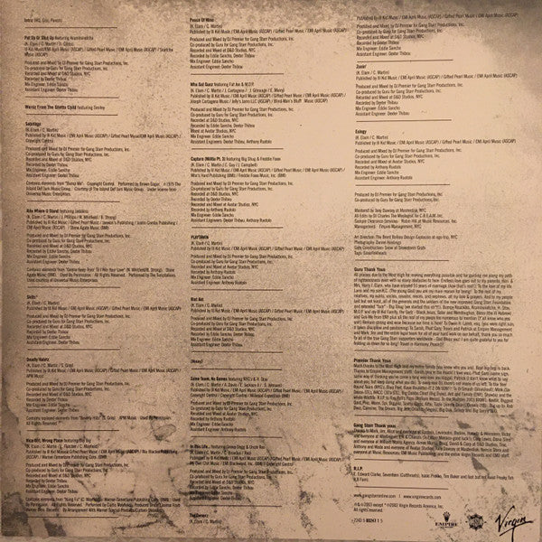 Gang Starr : The Ownerz (2xLP + LP, S/Sided + Album)