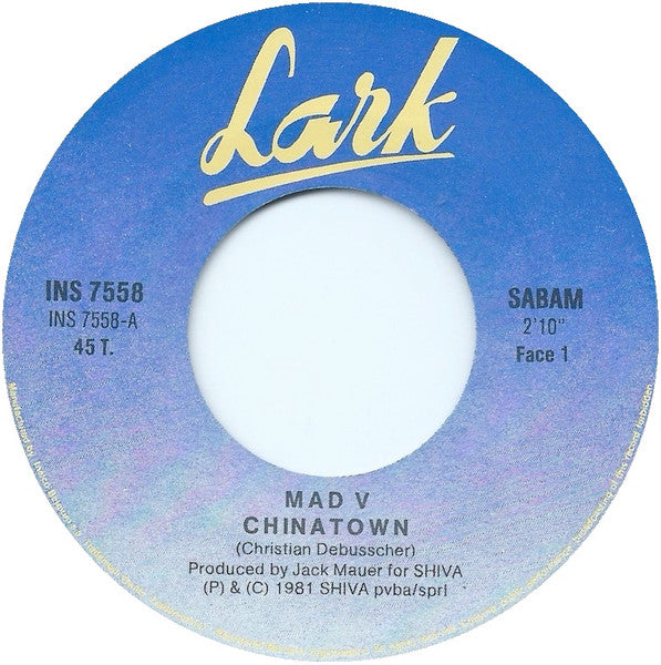 Mad Virgins : Chinatown (7")