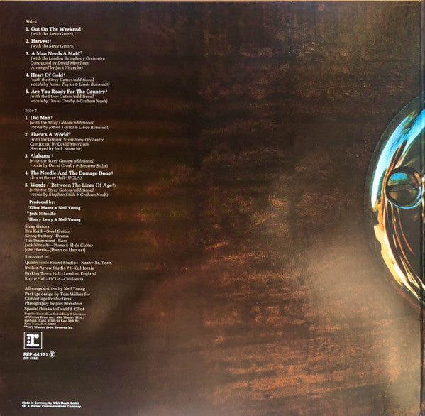 Neil Young : Harvest (LP, Album, RE, Gat)