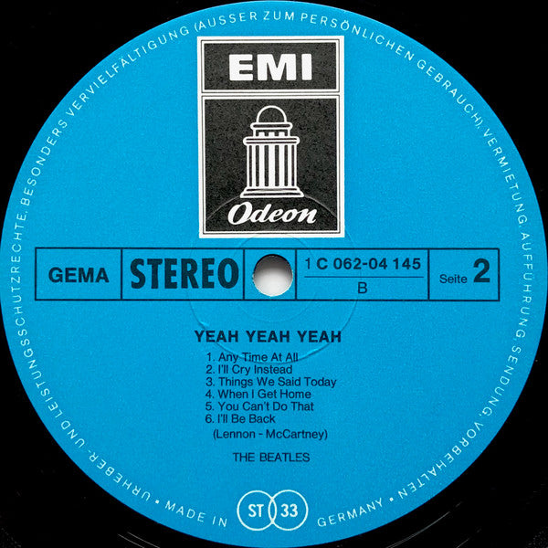 The Beatles : Yeah! Yeah! Yeah! (A Hard Day's Night) - Originals From The United Artists' Picture (LP, Album, RE)