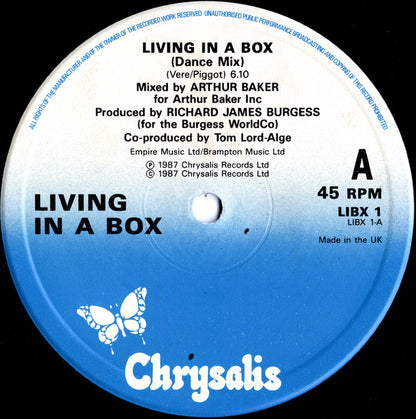 Living In A Box : Living In A Box (12")