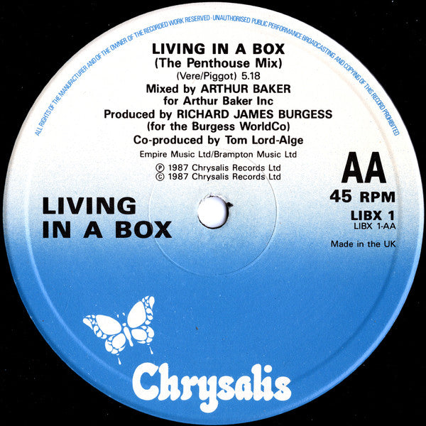 Living In A Box : Living In A Box (12")