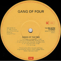 Gang Of Four : Songs Of The Free (LP, Album)