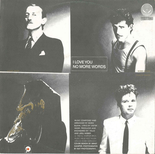 Yello : I Love You (12", EP)