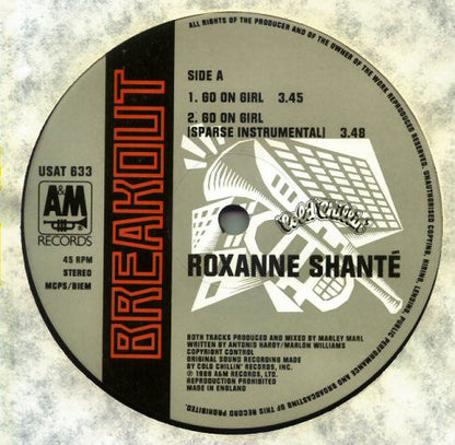 Roxanne Shanté : Go On Girl (12")