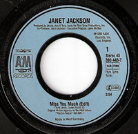 Janet Jackson : Miss You Much (7", Single)