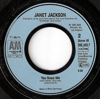 Janet Jackson : Miss You Much (7", Single)