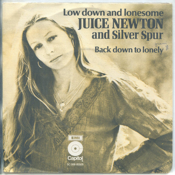 Juice Newton And Silver Spur : Low Down And Lonesome (7")