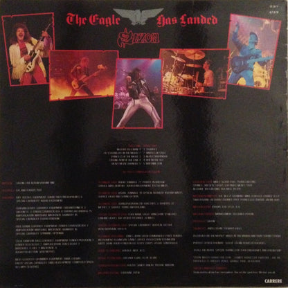 Saxon : The Eagle Has Landed (Live) (LP, Album)
