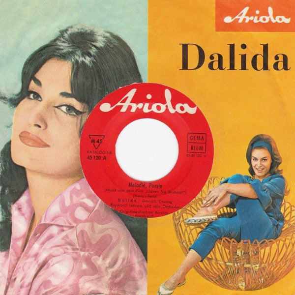 Dalida : Melodie Poesie (7", Single, Mono)