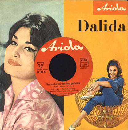 Dalida : Melodie Poesie (7", Single, Mono)