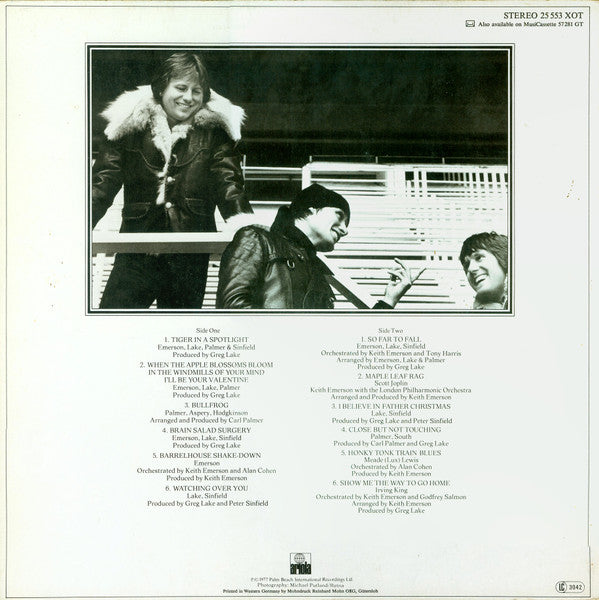 Emerson Lake & Palmer* : Works (Volume 2) (LP, Album, Emb)