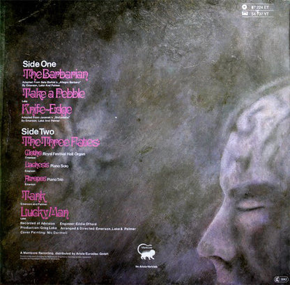 Emerson Lake & Palmer* : Emerson Lake & Palmer (LP, Album, RE)