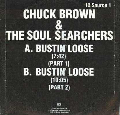 Chuck Brown & The Soul Searchers : Bustin' Loose (Parts 1 & 2) (12", Single)