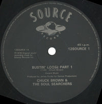 Chuck Brown & The Soul Searchers : Bustin' Loose (Parts 1 & 2) (12", Single)