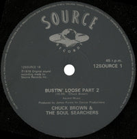 Chuck Brown & The Soul Searchers : Bustin' Loose (Parts 1 & 2) (12", Single)