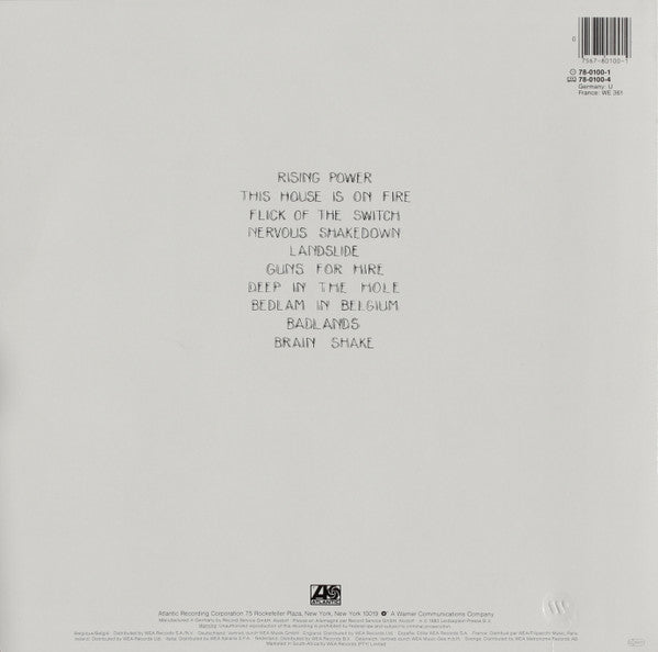AC/DC : Flick Of The Switch (LP, Album, Emb)
