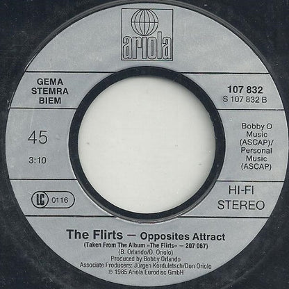 The Flirts : You & Me (7", Single)