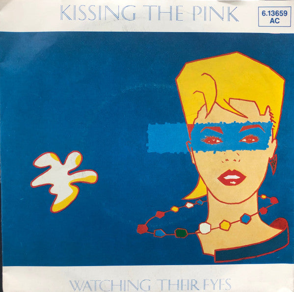 Kissing The Pink : Watching Their Eyes (7", Single, Promo)