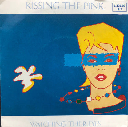 Kissing The Pink : Watching Their Eyes (7", Single, Promo)