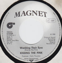 Kissing The Pink : Watching Their Eyes (7", Single, Promo)