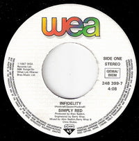 Simply Red : Infidelity (7", Single)