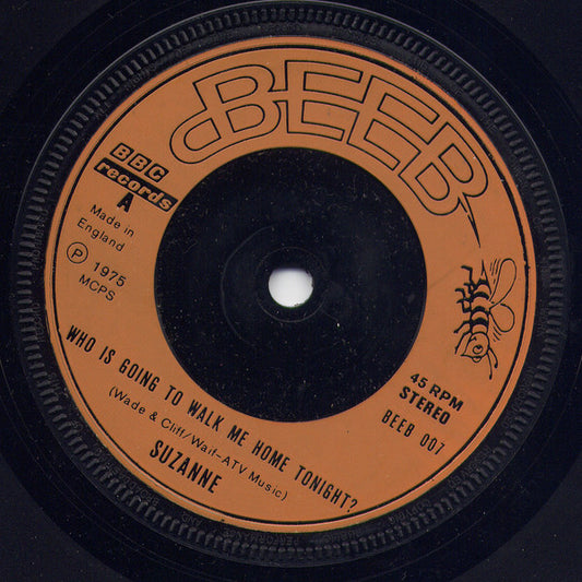 Suzanne* : Who Is Going To Walk Me Home Tonight? (7", Single)