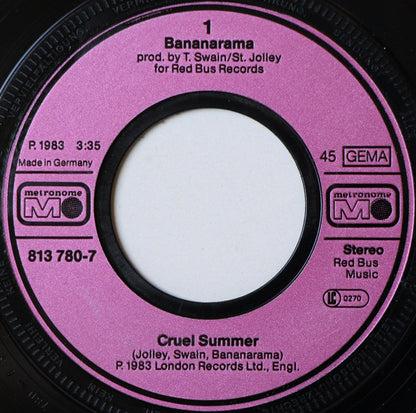 Bananarama : Cruel Summer (7", Single)