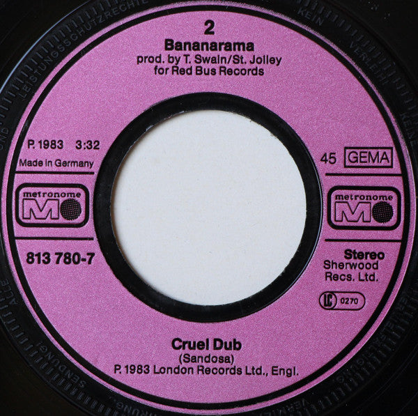 Bananarama : Cruel Summer (7", Single)