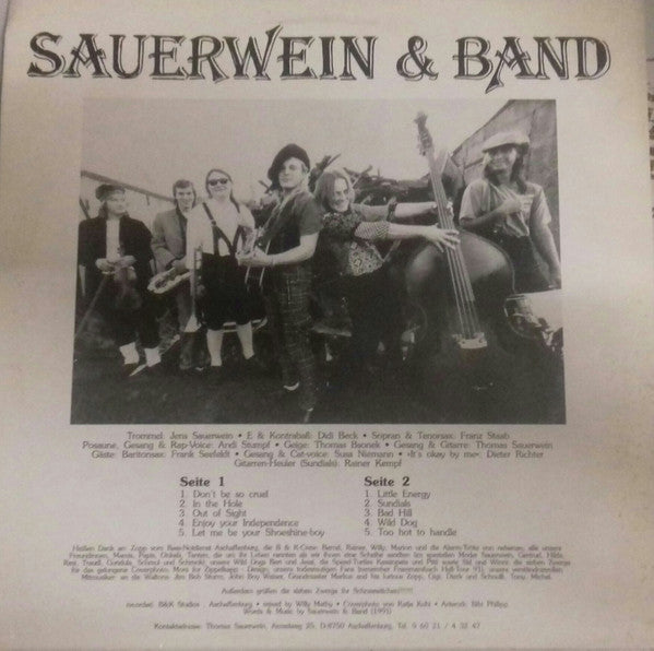 Sauerwein & Band : Little Energy (LP, Album)