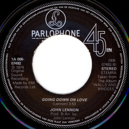 John Lennon : Jealous Guy (7")