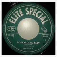 Jimmy & The Rackets : Love Hurts / Stick With Me, Baby (7", Single, RE)