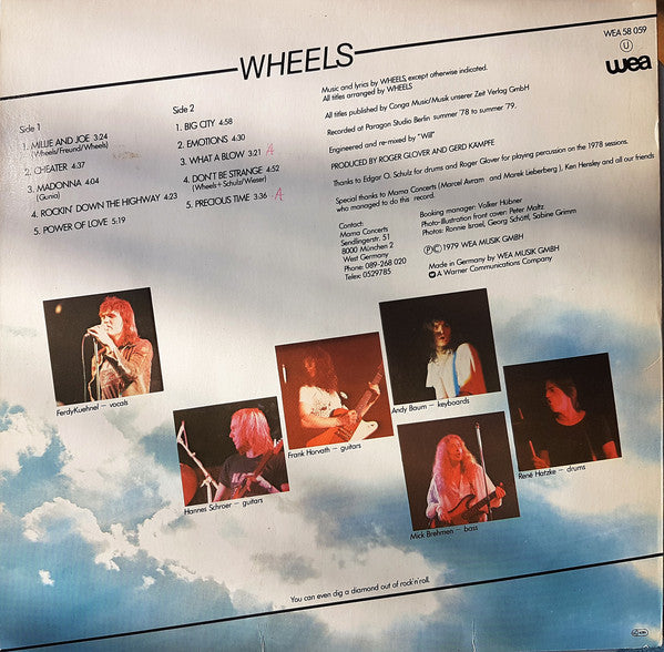Wheels (12) : Don't Be Strange (LP, Album)