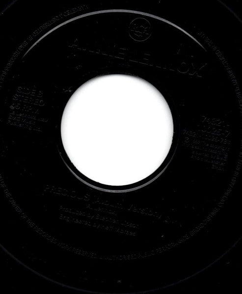 Annie Lennox : Precious (7", Single, Jukebox)