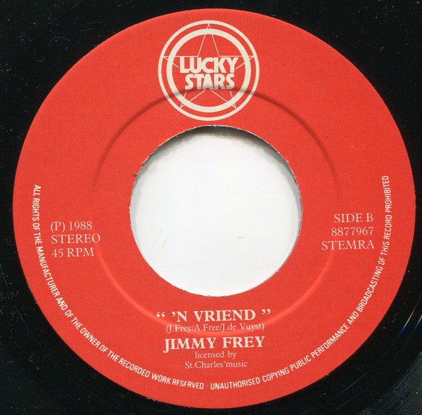 Jimmy Frey : Zing van de Liefde  (7", Single)