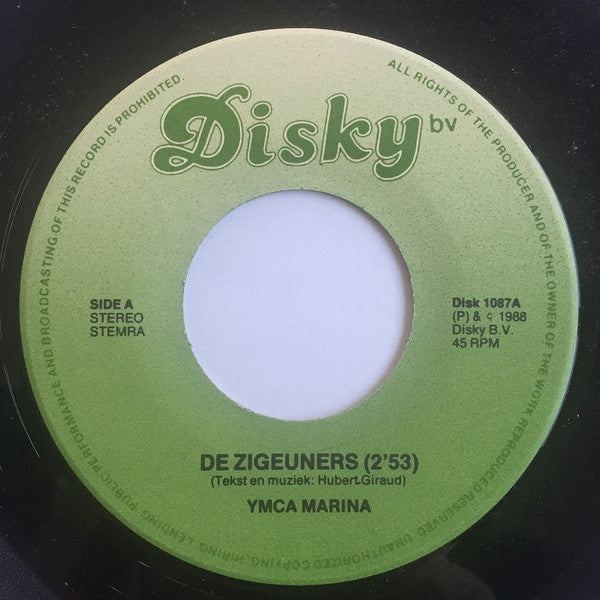 Imca Marina : De Zigeuners / Leugenaar (7")