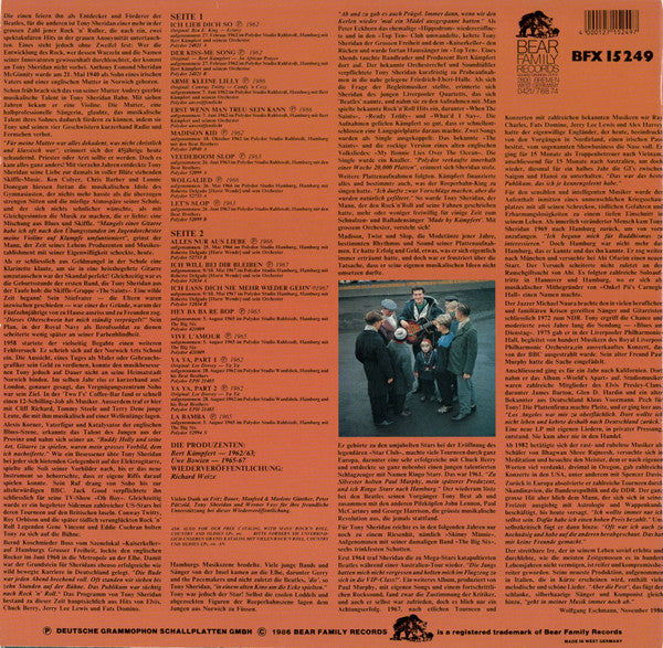 Tony Sheridan : Ich Lieb Dich So (LP, Comp, Mono)