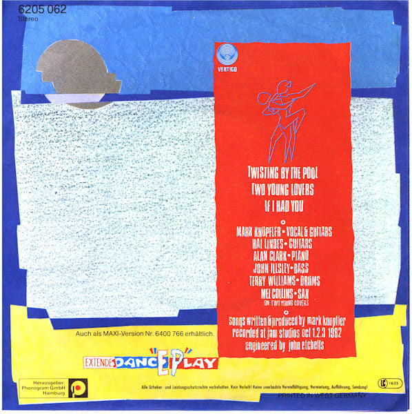 Dire Straits : ExtendeDancEPlay (7", EP)