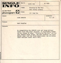 Dire Straits : ExtendeDancEPlay (7", EP)