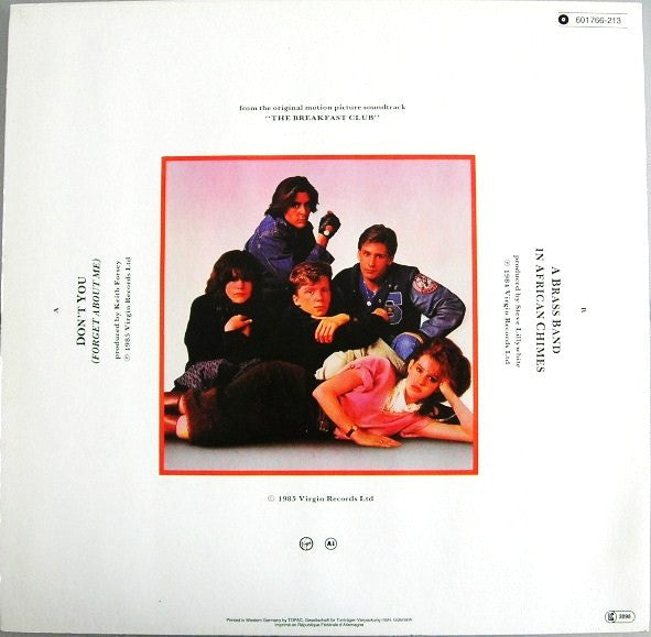 Simple Minds : Don't You (Forget About Me) (12", Maxi)