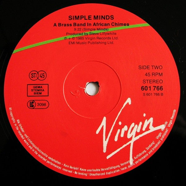 Simple Minds : Don't You (Forget About Me) (12", Maxi)