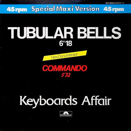 Keyboards Affair : Tubular Bells (New Dance Version) (12", Maxi, PRS)