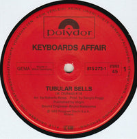 Keyboards Affair : Tubular Bells (New Dance Version) (12", Maxi, PRS)