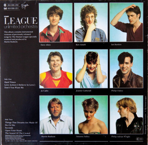 The League Unlimited Orchestra : Love And Dancing (LP, Album)